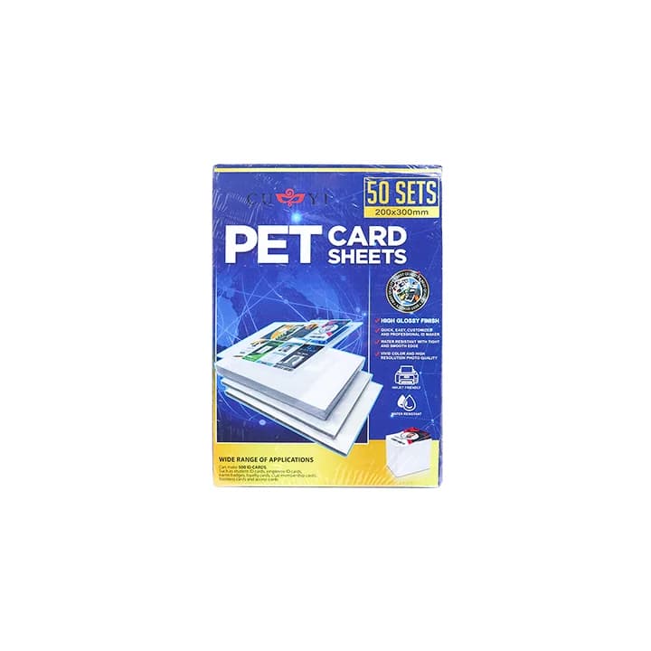 Cuyi PET Sheets A4 - Cuyi Media | Buy at UniPrint