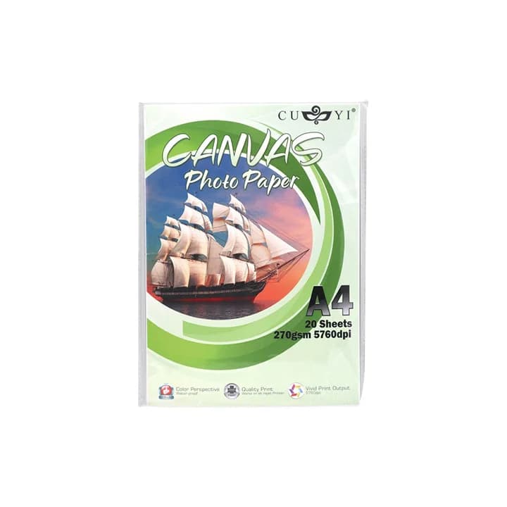 Cuyi RC Canvas Photopaper 270GSM A4