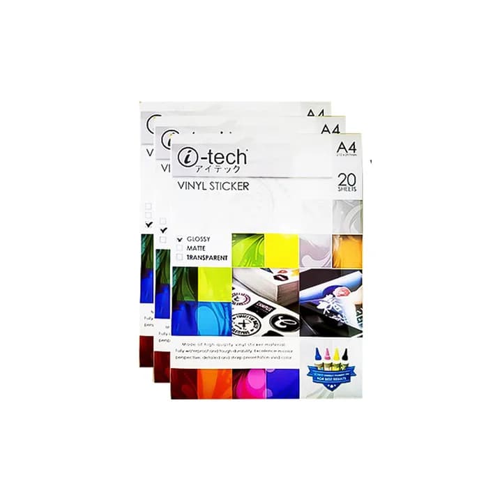 Itech Vinyl Sticker - Itech Media | Buy at UniPrint