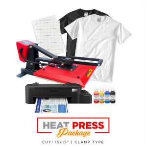 Cuyi Heat Press 15x15 Package - Uniprint