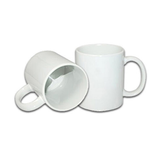 Quaff White Coated Mugs