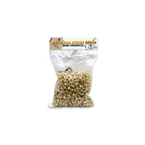 Hang tag Eyelet 5mm Gold