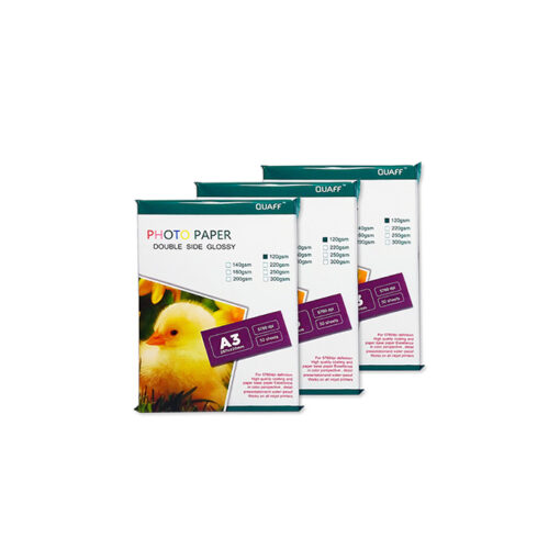 Quaff Double-sided Photo paper A3 size 120GSM