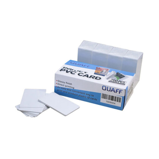 Quaff Pre-Cut PVC Card For Inkjet Printer