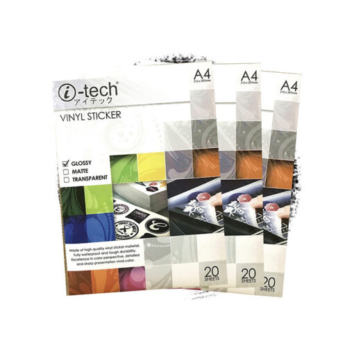 Itech Vinyl Sticker A4