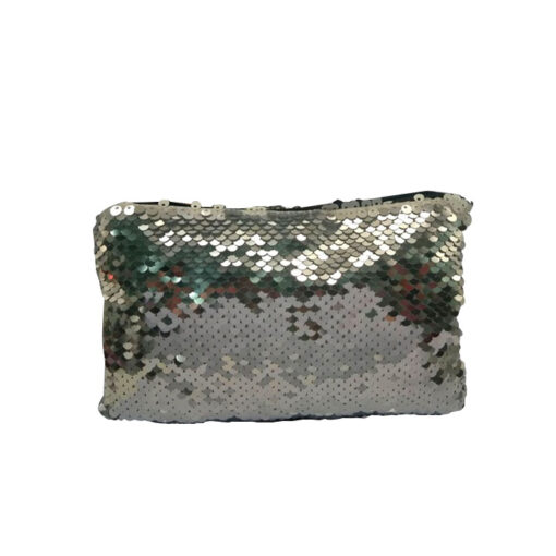 Sublimation Sequins Pouch w/ Canvas Back 17x12cm