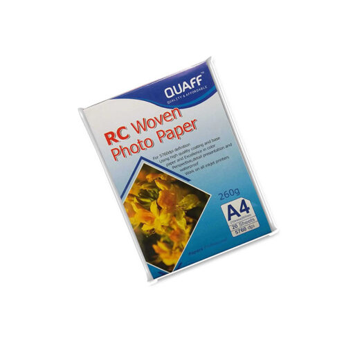 Quaff RC Woven Photo Paper 260gsm
