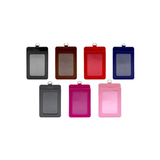 Quaff Double Sided Leather ID Card Holder
